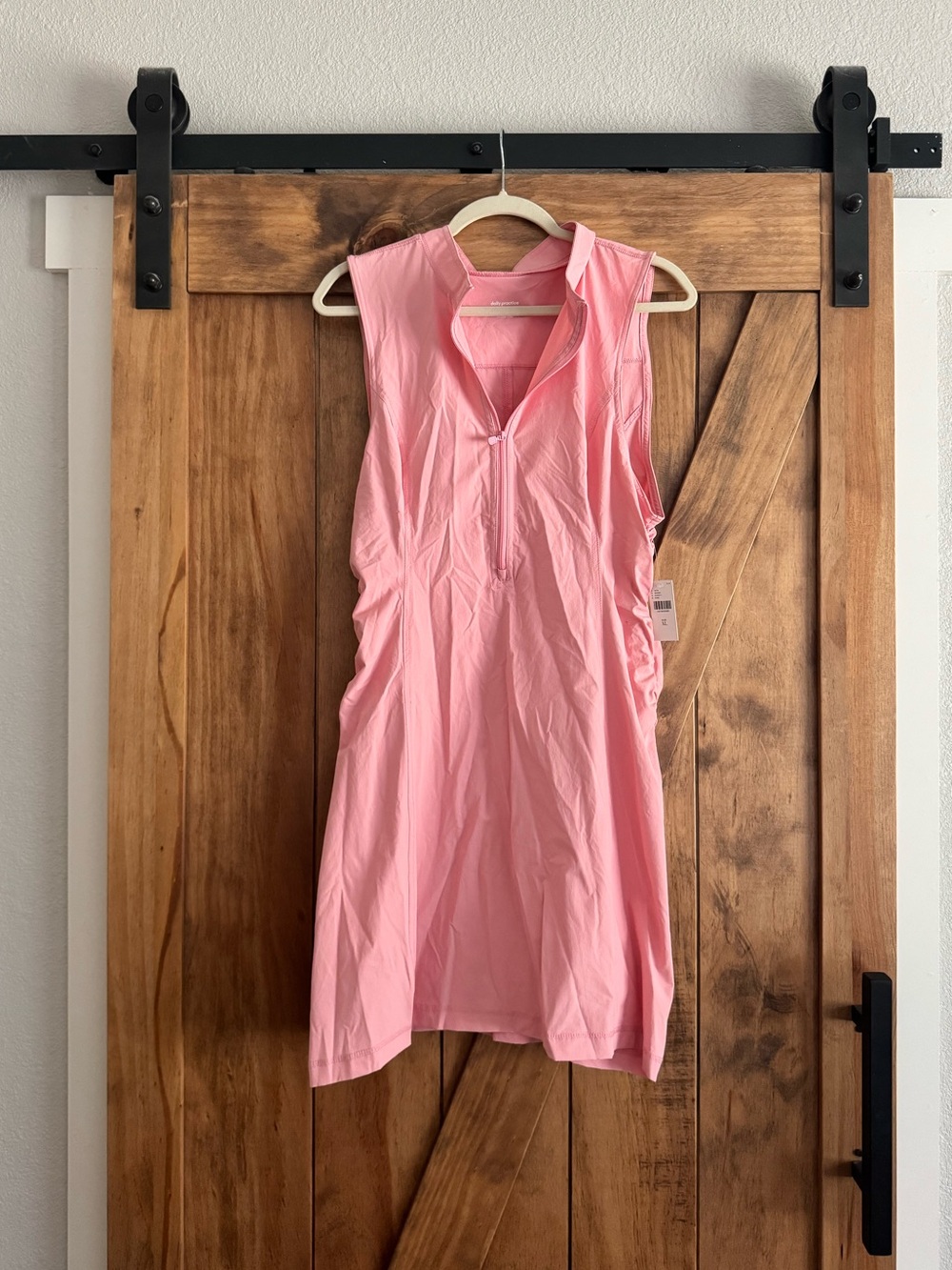 Anthropologie Daily Practice Sleeveless Zip-Front Active Dress XL